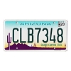 2020 Arizona License Plate #CLB7348