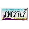 2020 Arizona License Plate #CMC2742