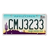 2020 Arizona License Plate #CMJ3233