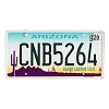 2020 Arizona License Plate #CNB5264