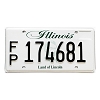2020 Illinois Fleet License Plate #174681