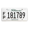 2020 Illinois Fleet License Plate #181789