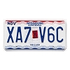 2020 Missouri License Plate #XA7V6C