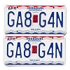 2020 Missouri License Plates Pair #GA8G4N