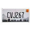 2020 Montana Farm License Plate #CVJ267