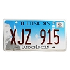 2021 Illinois License Plate #XJZ915