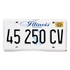 2021 Illinois Non Profit License Plate #45250CV