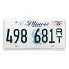 2021 Illinois Recreational Trailer License Plate #498681
