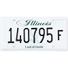 2021 Illinois Truck License Plate #140795F