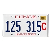 2021 Illinois Truck License Plate #125315C