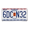 2021 Missouri License Plate #6DCN32