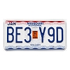 2021 Missouri License Plate #BE3Y9D
