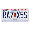 2021 Missouri License Plate #RA7X5S