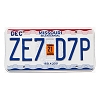 2021 Missouri License Plate #ZE7D7P