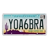 2022 Arizona License Plate #YOA6BRA