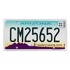 2022 Arizona Truck License Plate #CM25652