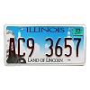 2023 Illinois License Plate #AC93657