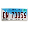 2023 Illinois License Plate #DN73056
