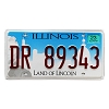 2023 Illinois License Plate #DR89343