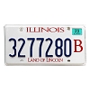 2023 Illinois Truck License Plate #3277280B