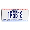 2023 Missouri Fleet License Plate #1R5B18