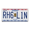 2023 Missouri License Plate #RH6L1N