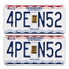 2023 Missouri License Plates Pair #4PEN52