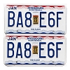 2023 Missouri License Plates Pair #BA8E6F