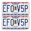 2023 Missouri License Plates Pair #EF0V5P