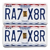 2023 Missouri License Plates Pair #RA7X8R