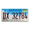 2024 Illinois License Plate #DX32784