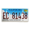 2024 Illinois License Plate #EC81438