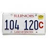 2024 Illinois Truck License Plate #104120C