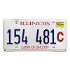 2024 Illinois Truck License Plate #154481C