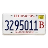 2024 Illinois Truck License Plate #3295011B