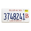 2024 Illinois Truck License Plate #3748241B