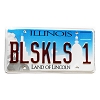 2024 Illinois Vanity License Plate #BLSKLS1