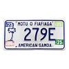 2025 American Samoa License Plate #279E