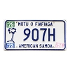 2025 American Samoa License Plate #907H