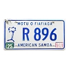 2025 American Samoa Rental Car License Plate #R896