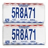2025 Missouri Fleet License Plates Pair #5R8A71