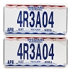 2025 Missouri Fleet License Plates Pair #4R3A04