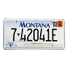 2025 Montana License Plate #42041E