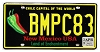 2025 New Mexico Chile License Plate #BMPC83