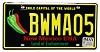 2025 New Mexico Chile License Plate #BWMA05