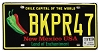 2026 New Mexico Chile License Plate #BKPR47