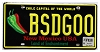 2026 New Mexico Chile License Plate #BSDG00