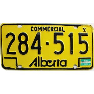 1979 Alberta Commercial License Plate #284515