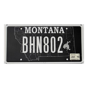 2016 Montana Milestown Community License Plate #BHN802