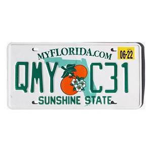 2022 Florida License Plate #QMYC31